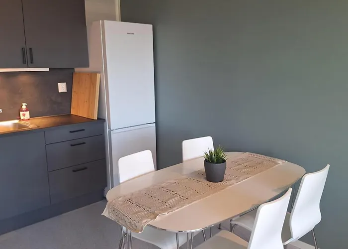 Helt Ny Sentral 2-roms I Dyroy Lägenhet *