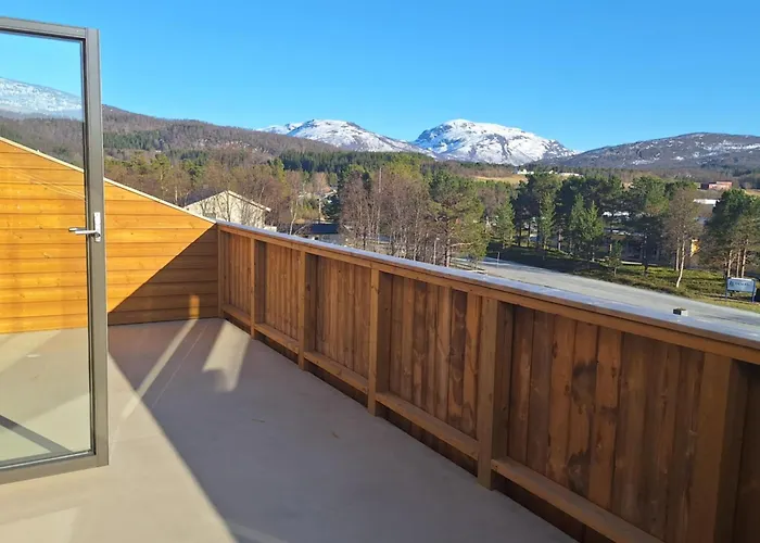 Helt Ny Sentral 2-roms I Dyroy Lägenhet *